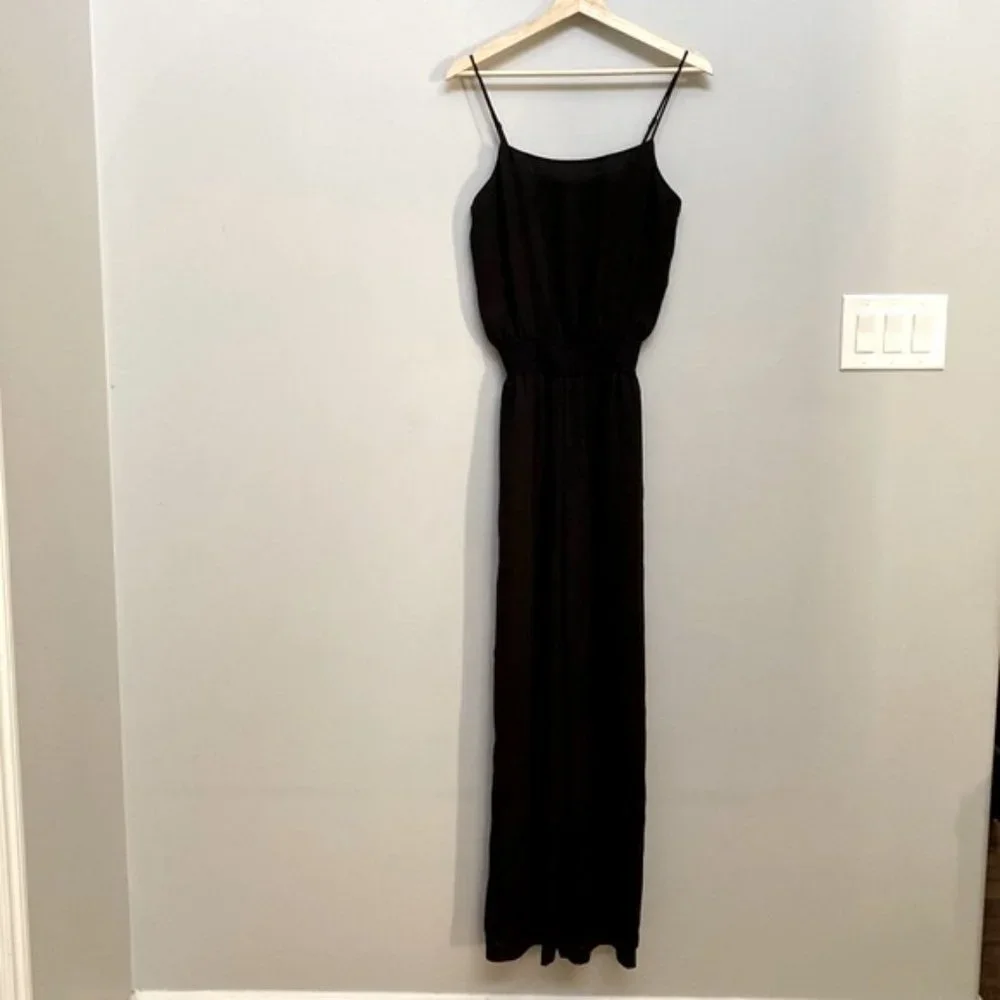❗️SOLD❗️Aritzia Sunday Best Black Strappy Scala Jumpsuit Size XS - Picture 2 of 10